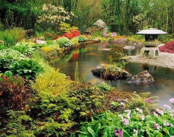 绿之艺园林景观：庭院花园水池风水布局与禁忌
