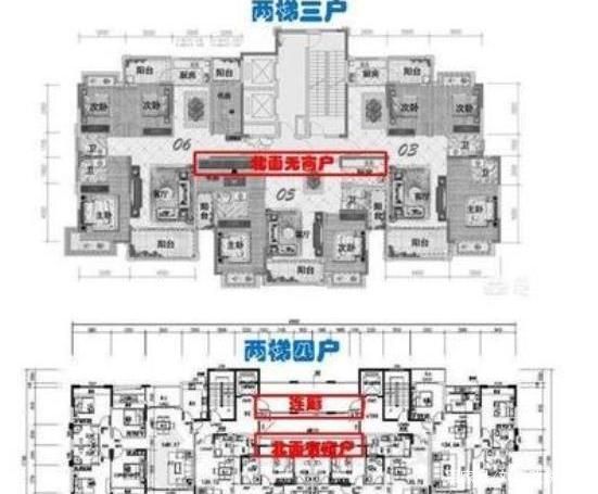 两梯四户带连廊设计的由来及作用：让中间户实现南北通透