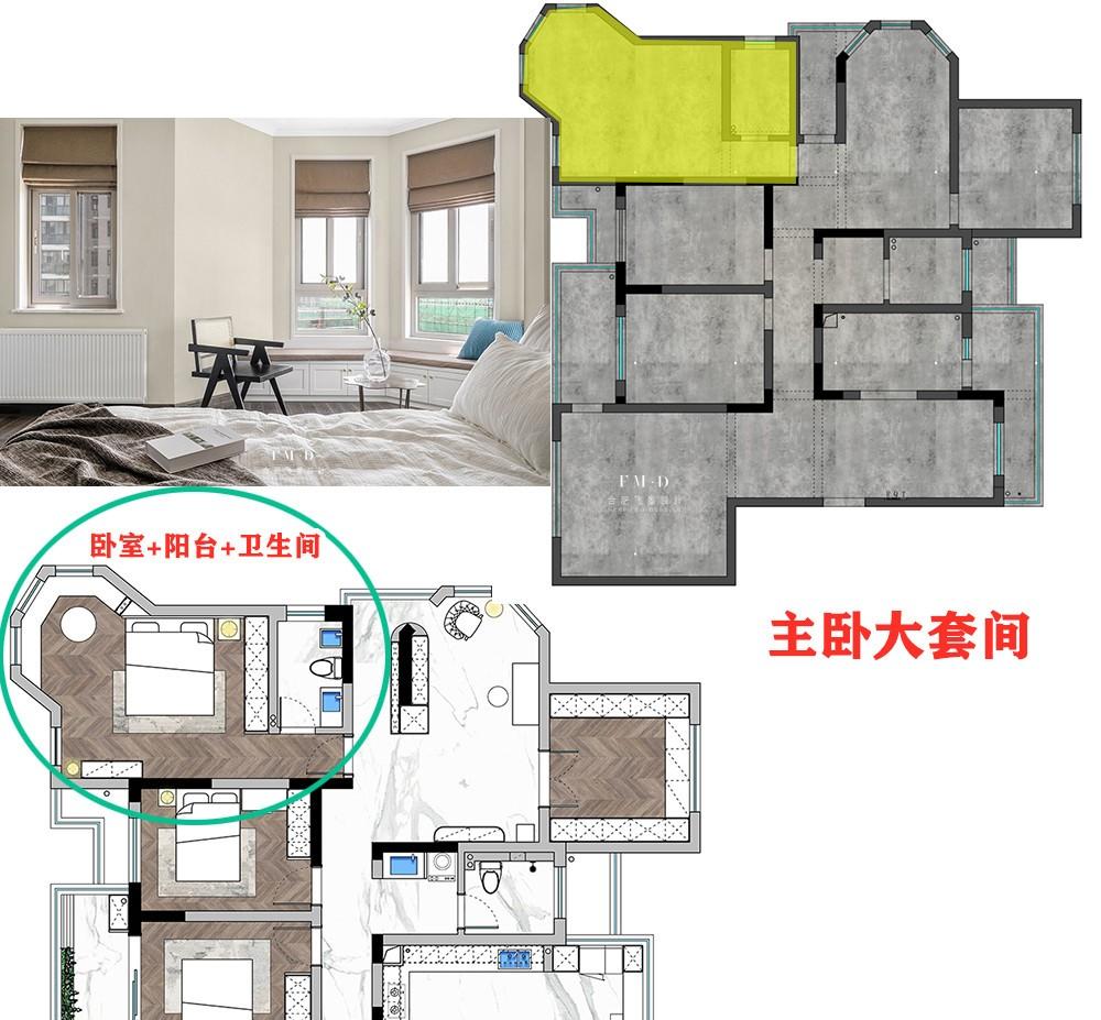 主卧大套间带双书房，采光通风无敌，网友：不如多装间卧室